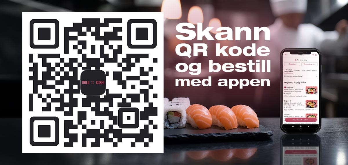 Bestill med app